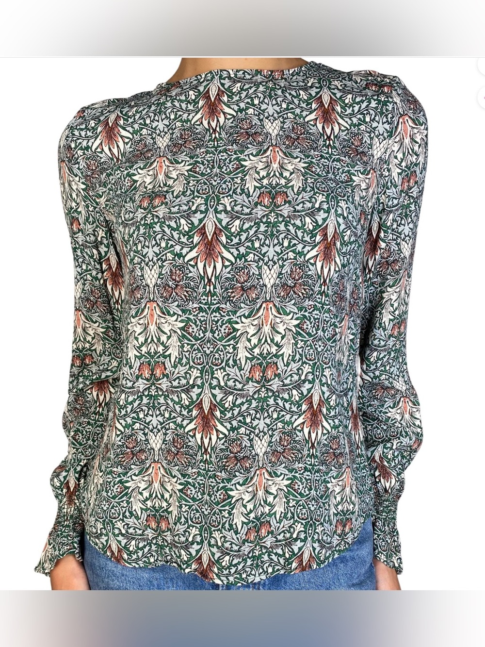 Morris & Co X H&M Floral Tunic Sz 6